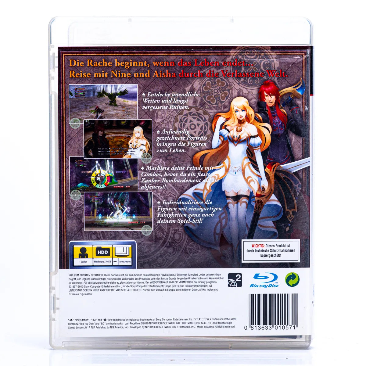 Last Rebellion - PS3 spill - Retrospillkongen