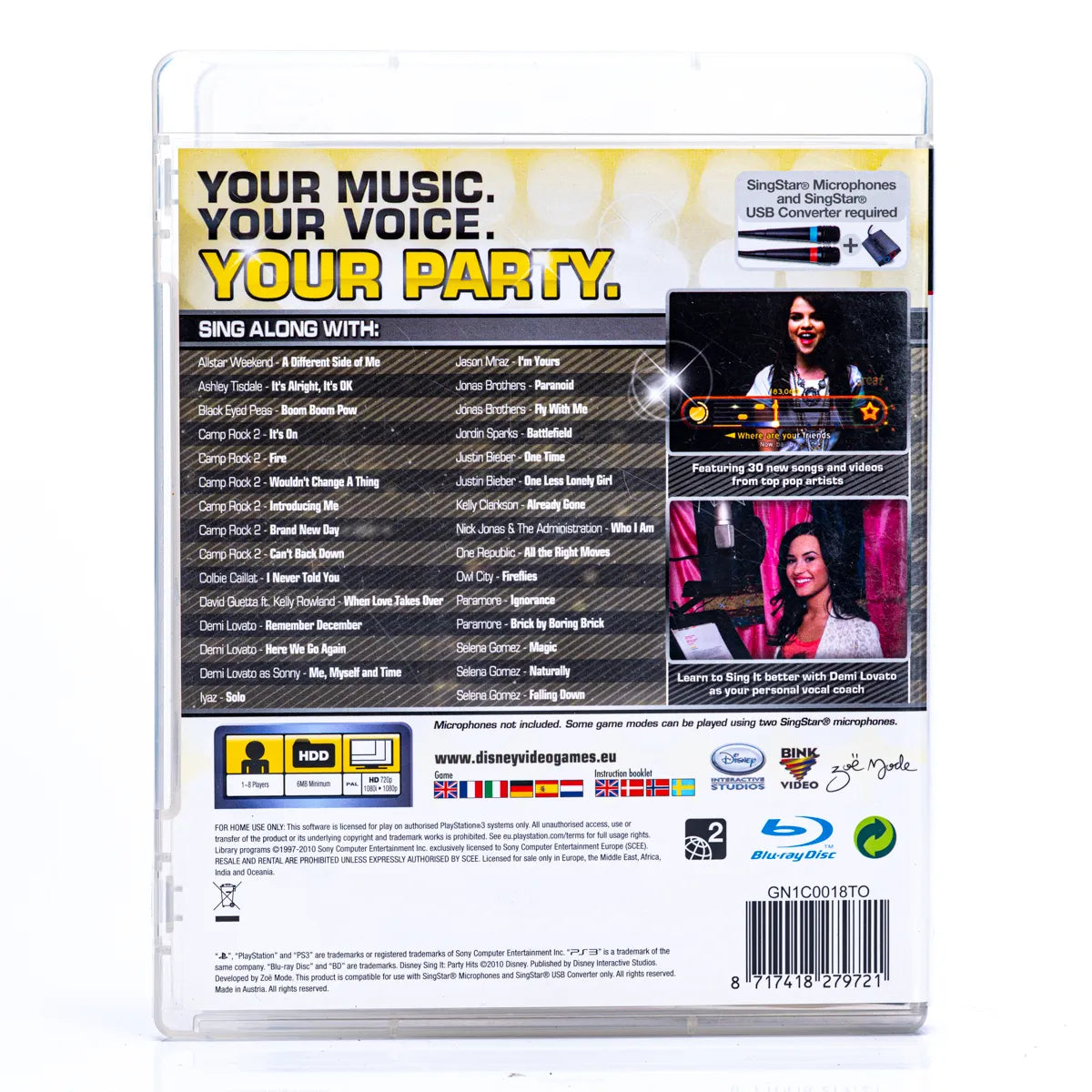 Disney Sing It: Party Hits - PS3 spill - Retrospillkongen