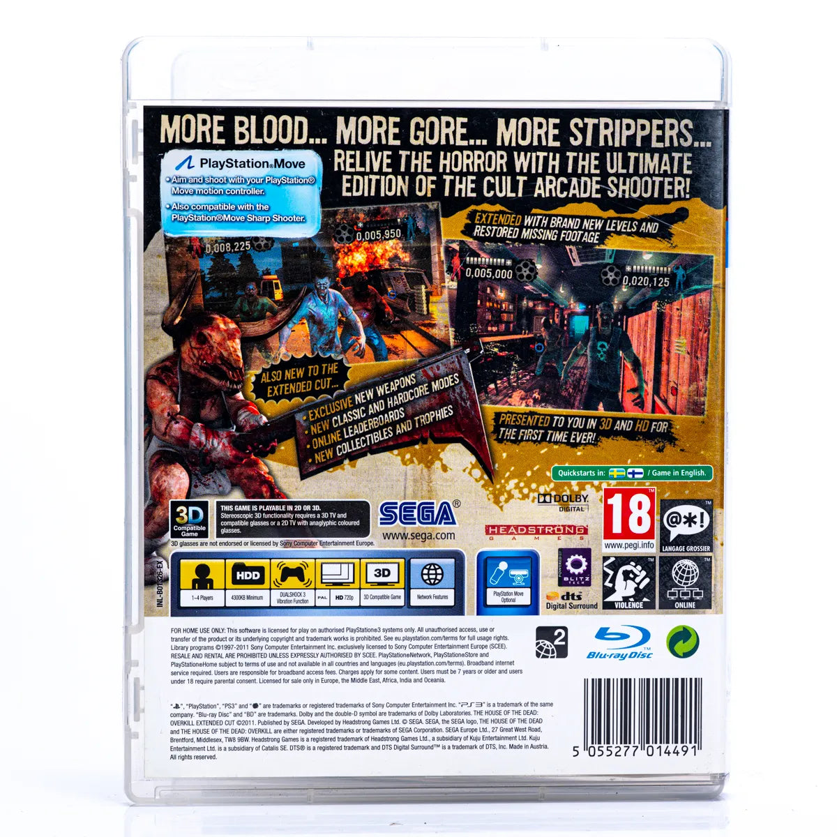 The House of the Dead Overkill - PS3 spill - Retrospillkongen