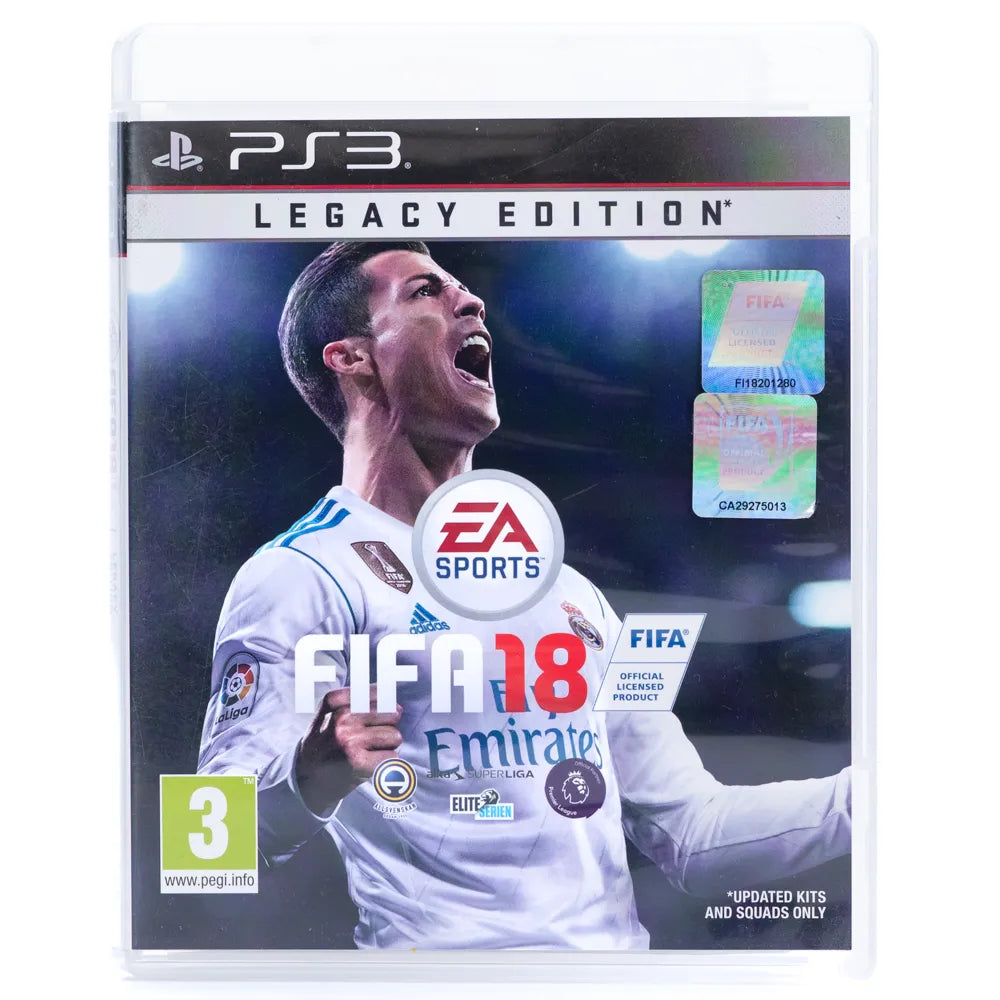 FIFA 18: Legacy Edition - PS3 spill