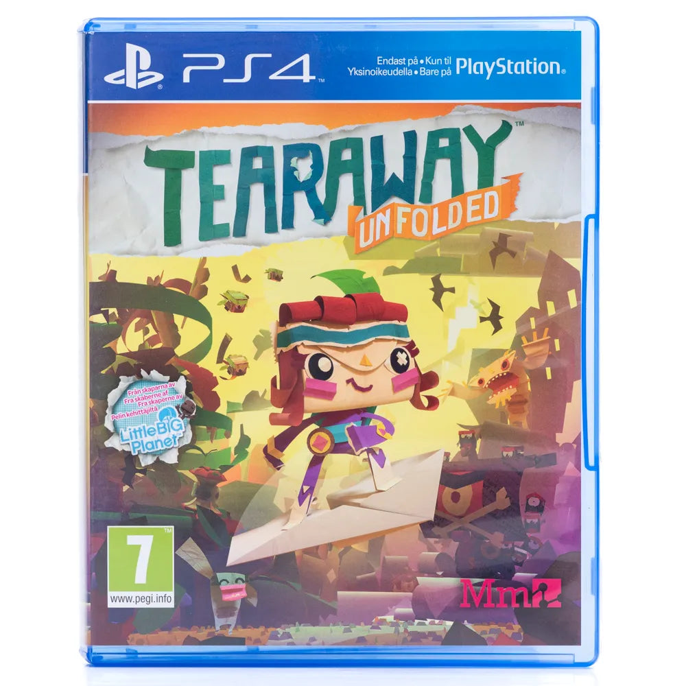 Tearaway Unfolded - PS4 spill - Retrospillkongen