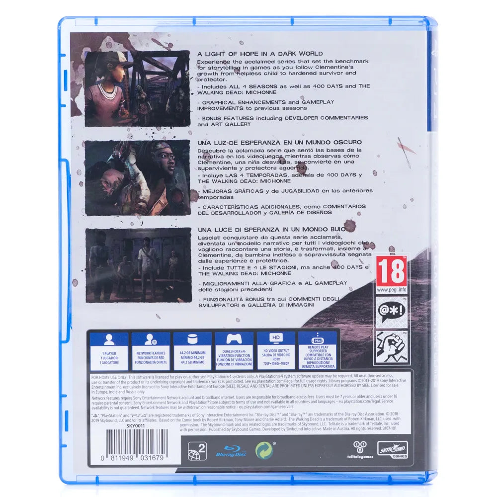 The Walking Dead: The Telltale Definitive Series - PS4 spill - Retrospillkongen