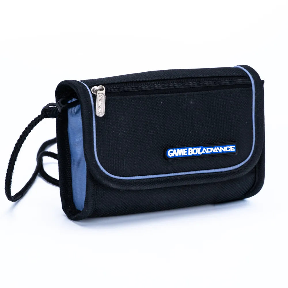 Game Boy Advance Etui med frontlomme (Svart/Blå) - Retrospillkongen