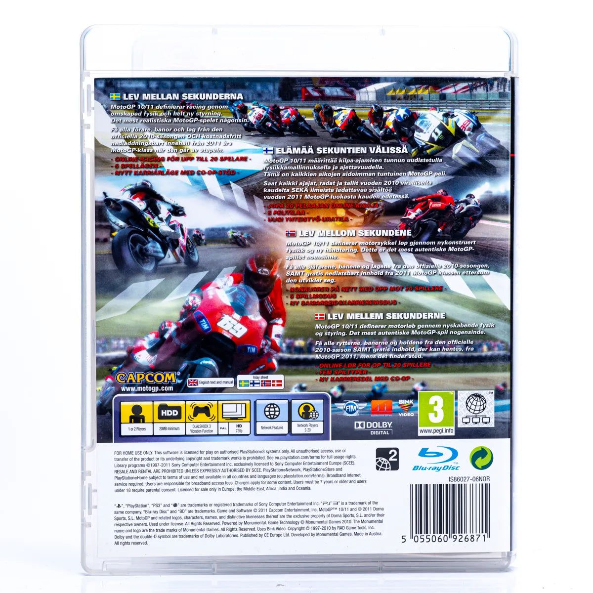 MotoGP 10/11 - PS3 spill - Retrospillkongen