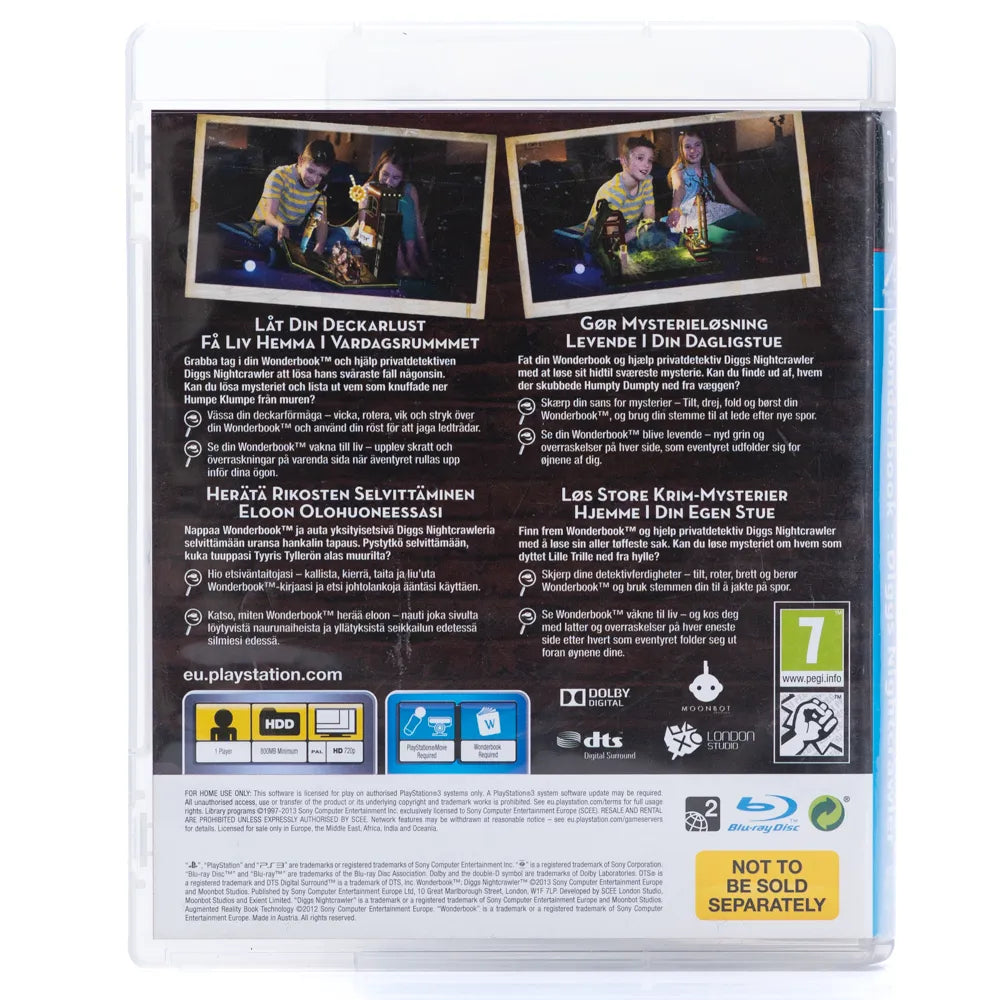 Wonderbook: Diggs Nightcrawler - PS3 spill - Retrospillkongen