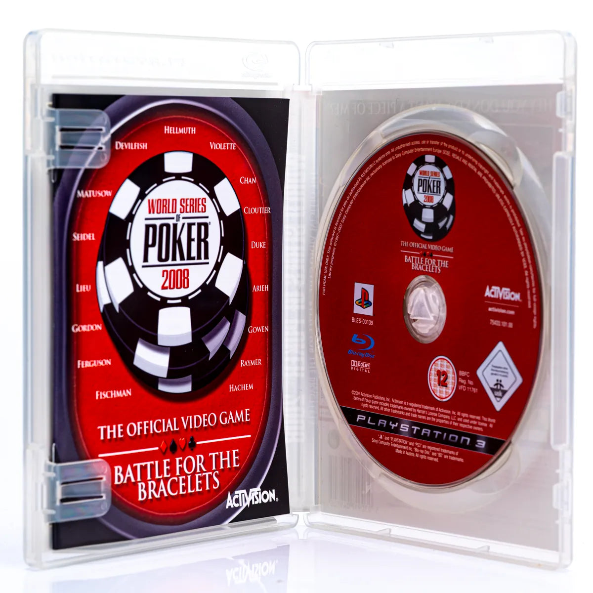 World Series of Poker 2008: Battle for the Bracelets - PS3 Spill - Retrospillkongen