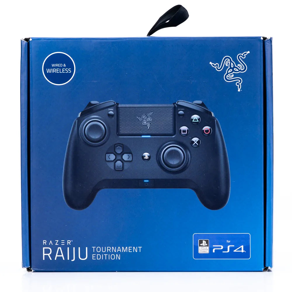 Razer Raiju Tournament Edition Kontroller til PS4 i Eske - Retrospillkongen