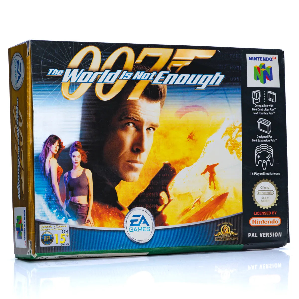 007 The World Is Not Enough - N64 spill (I eske) - Retrospillkongen