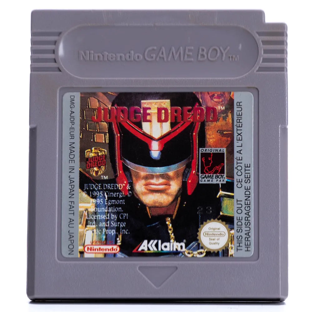 Judge Dredd - Game Boy spill - Retrospillkongen
