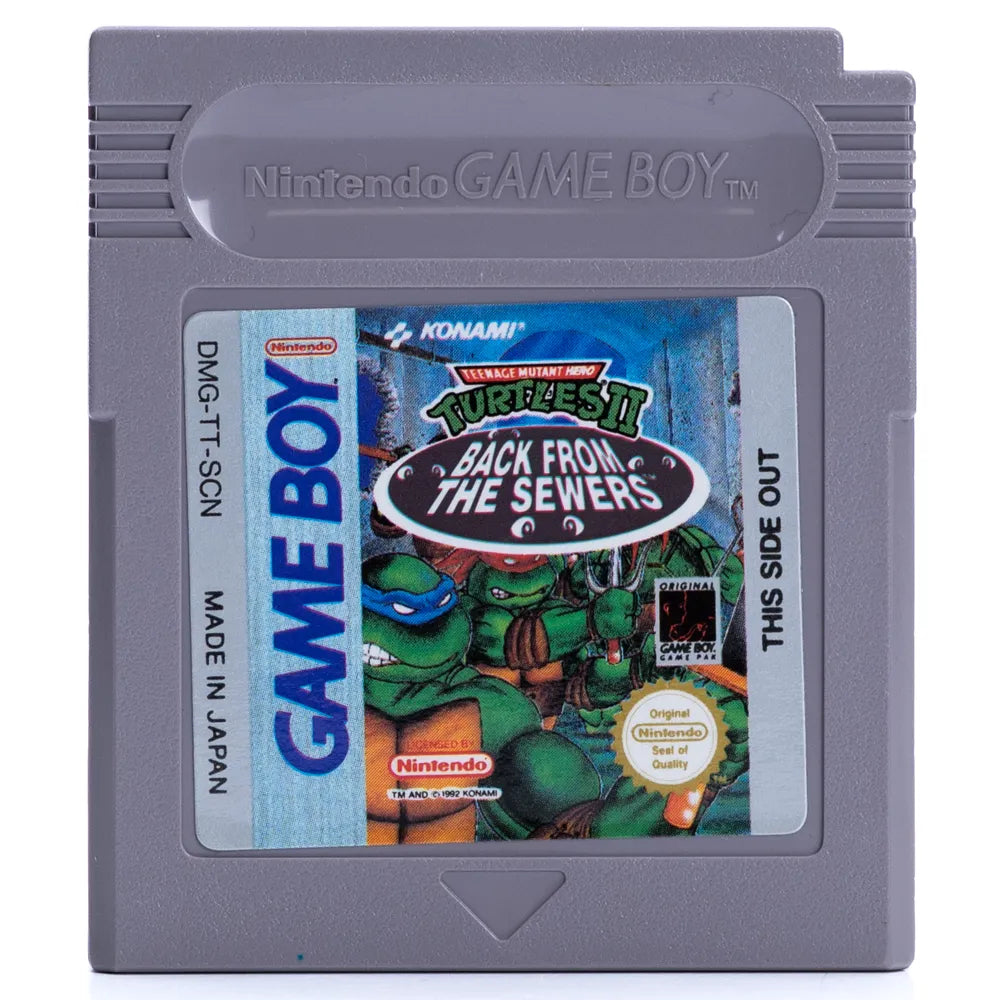 Teenage Mutant Hero Turtles II: Back from the Sewers - Game Boy spill - Retrospillkongen