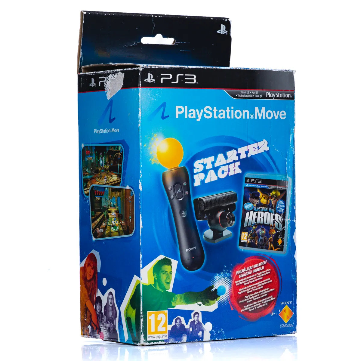 Original Sony PlayStation Move Starter Pack (PS3, PS4 og VR) - Retrospillkongen