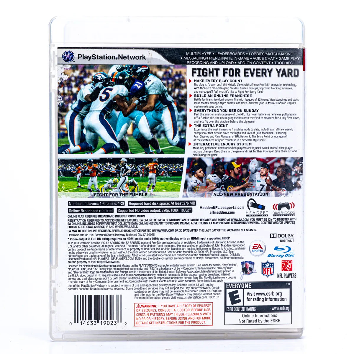 Madden NFL 10 - PS3 spill (NTSC) - Retrospillkongen