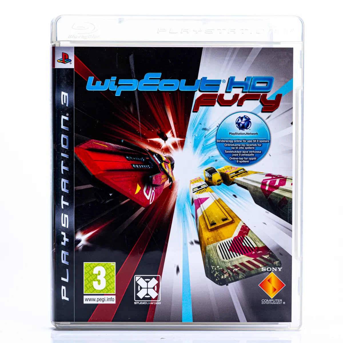Wipeout HD Fury - PS3 Spill - Retrospillkongen