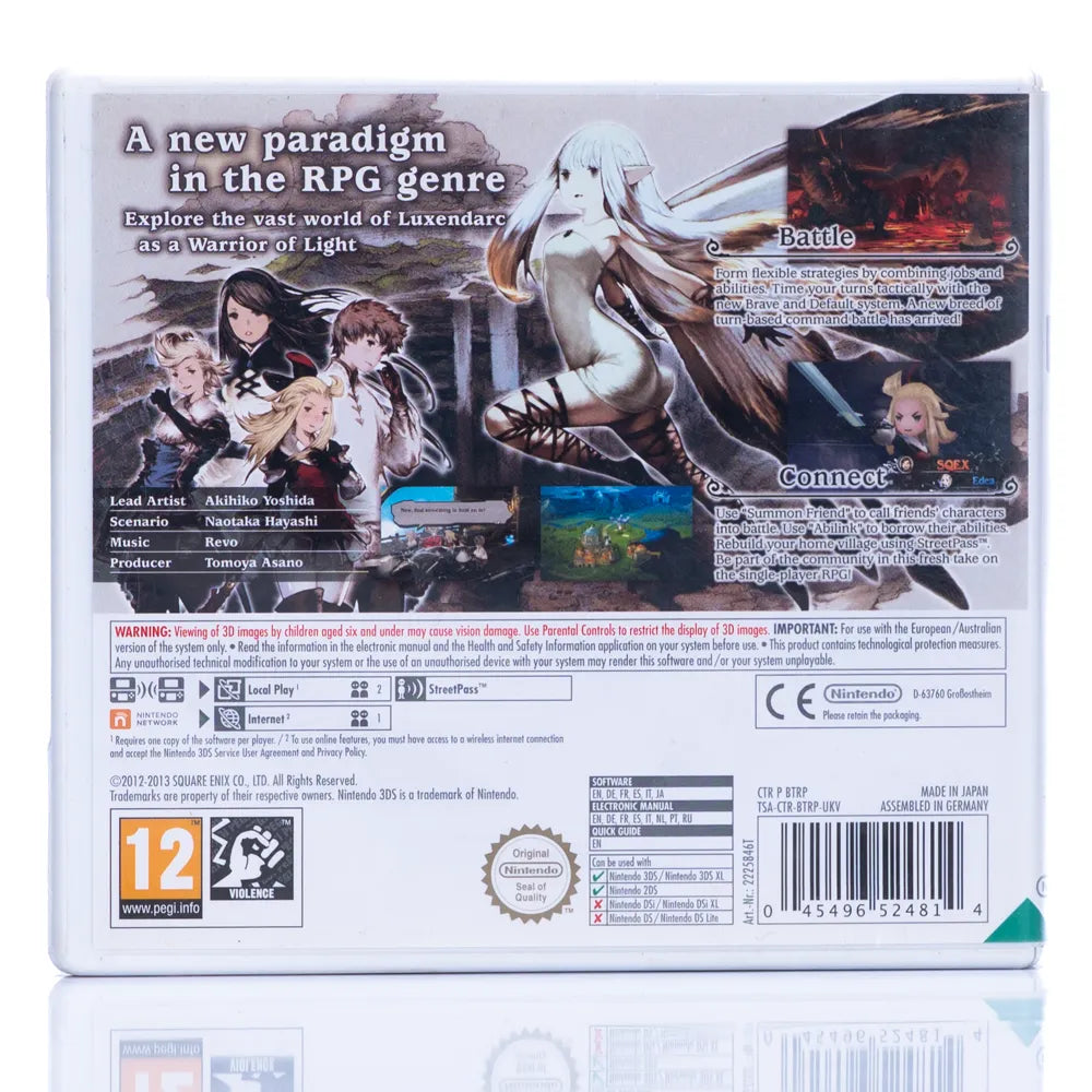 Bravely Default - Nintendo 3DS spill - Retrospillkongen