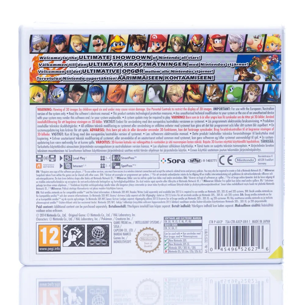 Super Smash Bros. for Nintendo 3DS - Nintendo 3DS spill - Retrospillkongen
