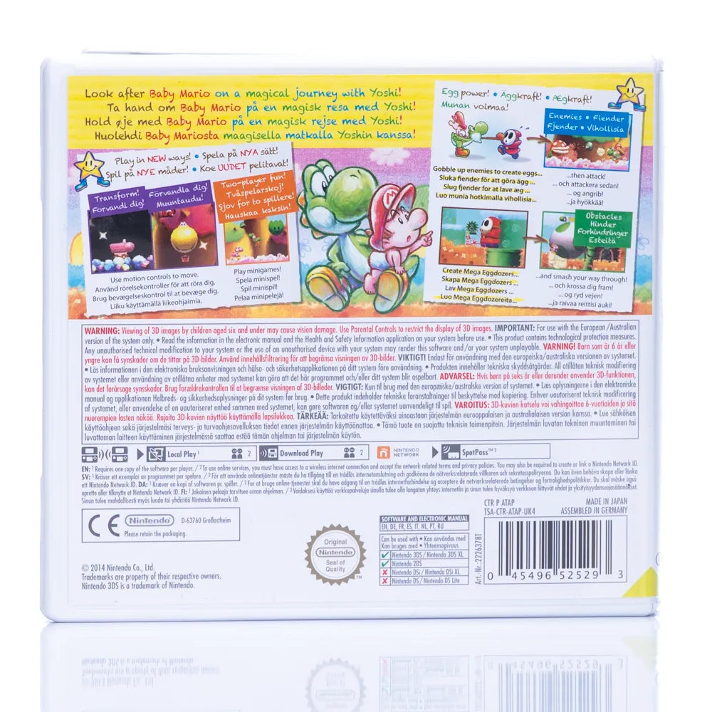 Yoshi's New Island - Nintendo 3DS spill - Retrospillkongen