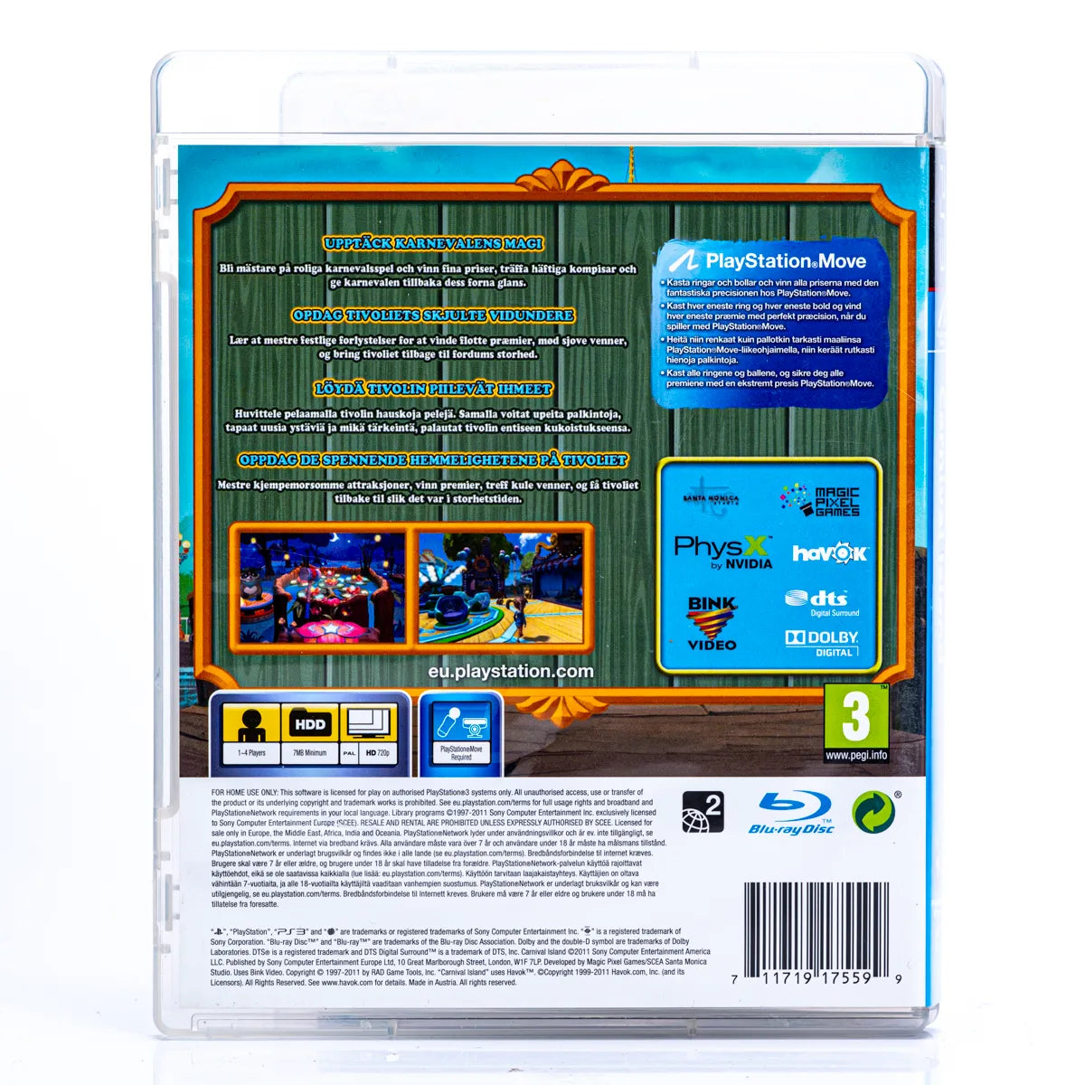 Carnival Island - PS3 spill - Retrospillkongen