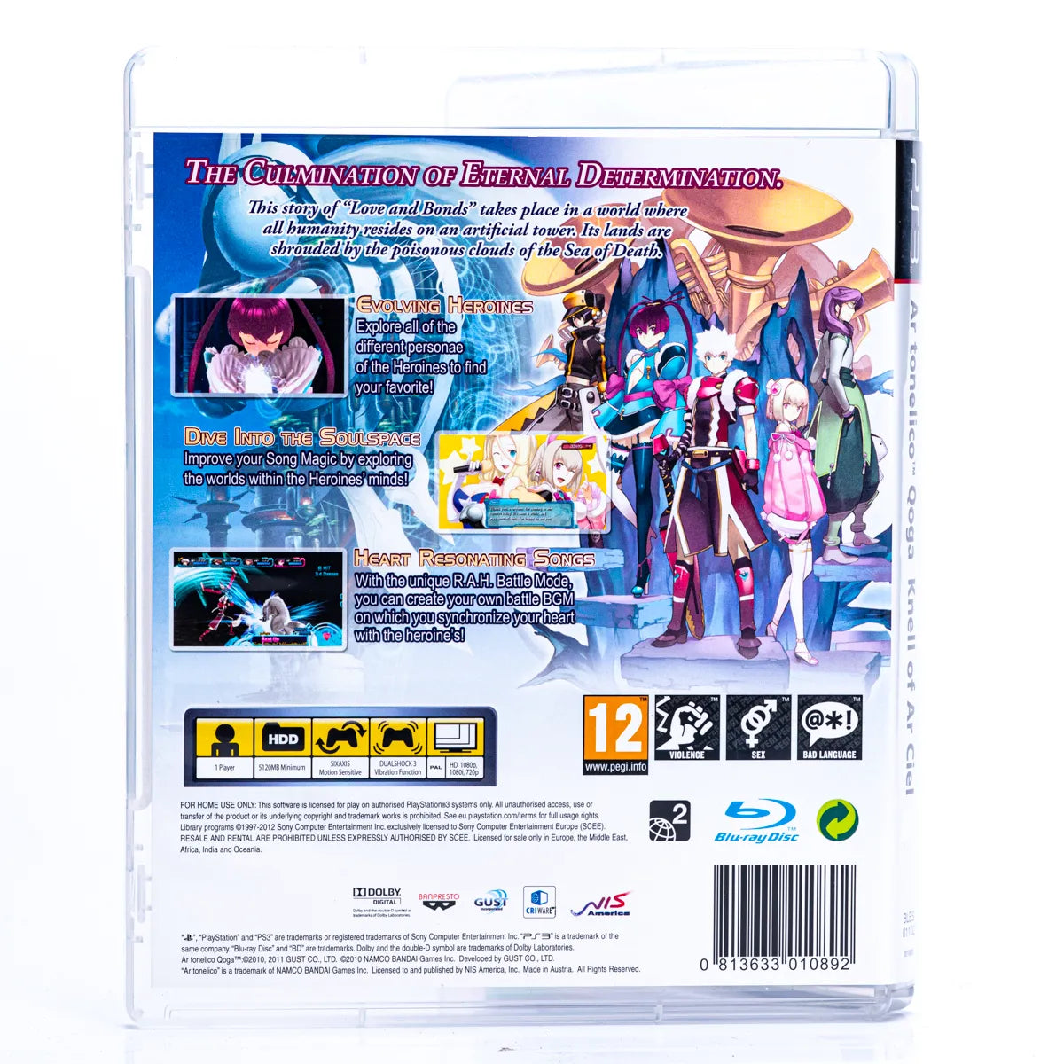 Ar tonelico Qoga: Knell of Ar Ciel - PS3 spill - Retrospillkongen