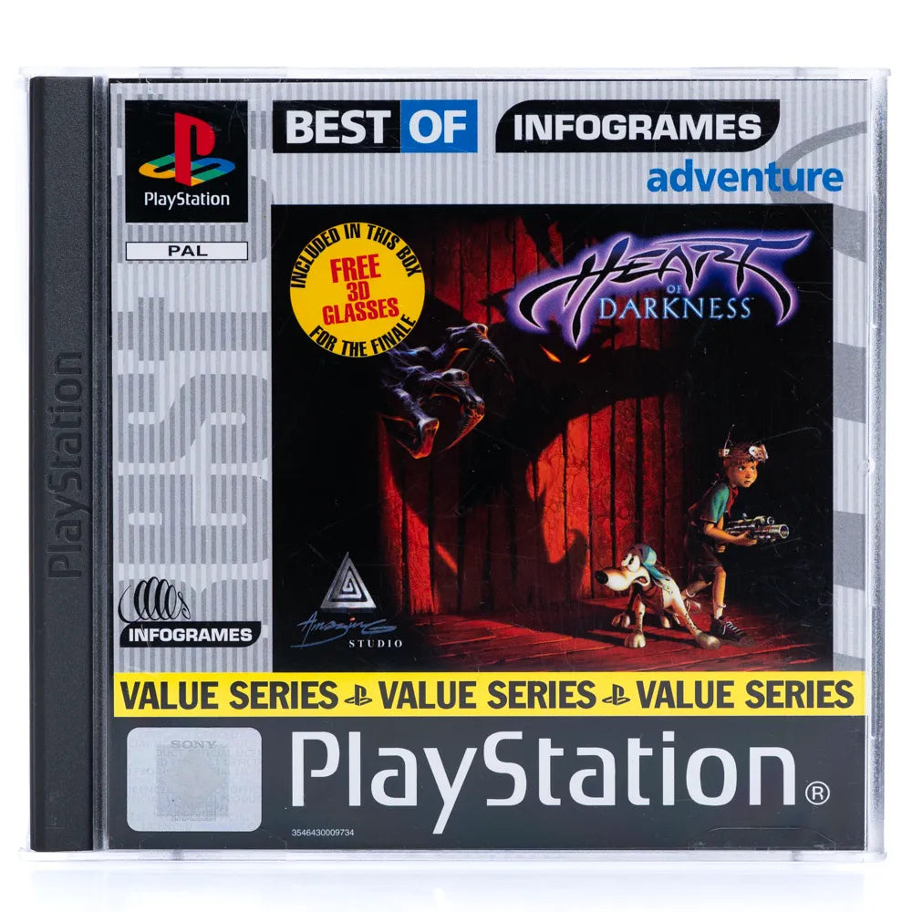 Heart of Darkness - PS1 Spill - Retrospillkongen