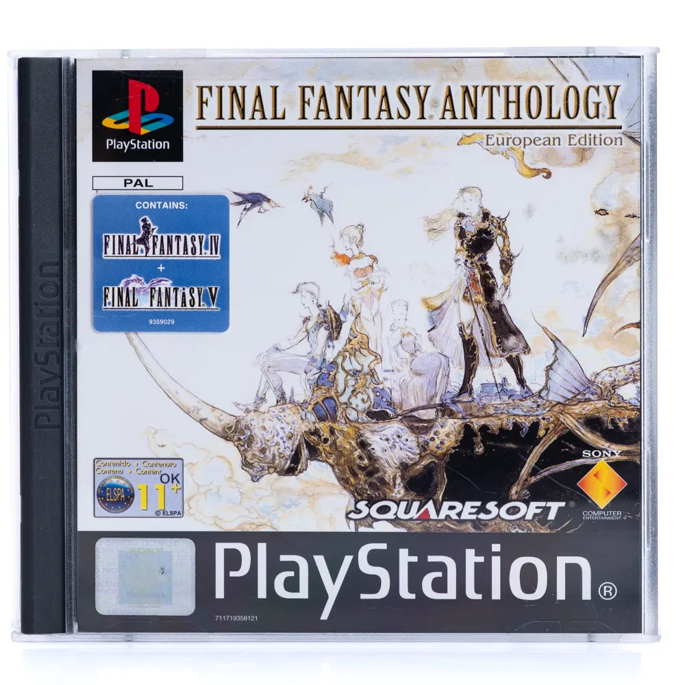 Final Fantasy Anthology: European Edition - PS1 spill - Retrospillkongen