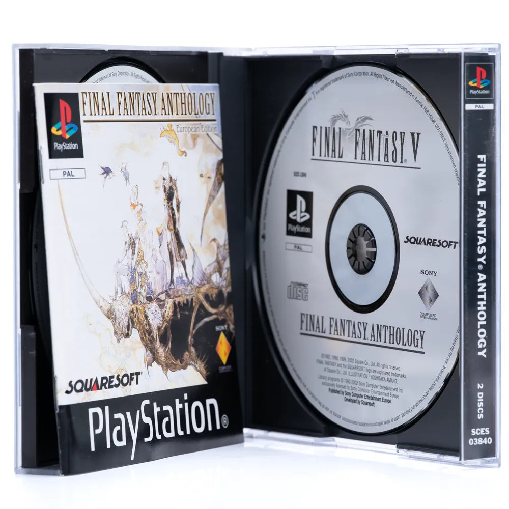 Final Fantasy Anthology: European Edition - PS1 spill - Retrospillkongen