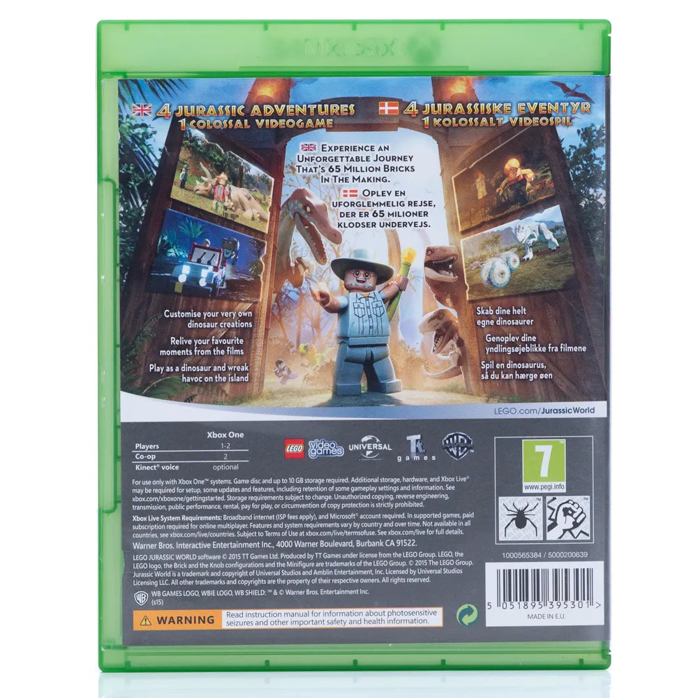 LEGO Jurassic World - Xbox One spill - Retrospillkongen