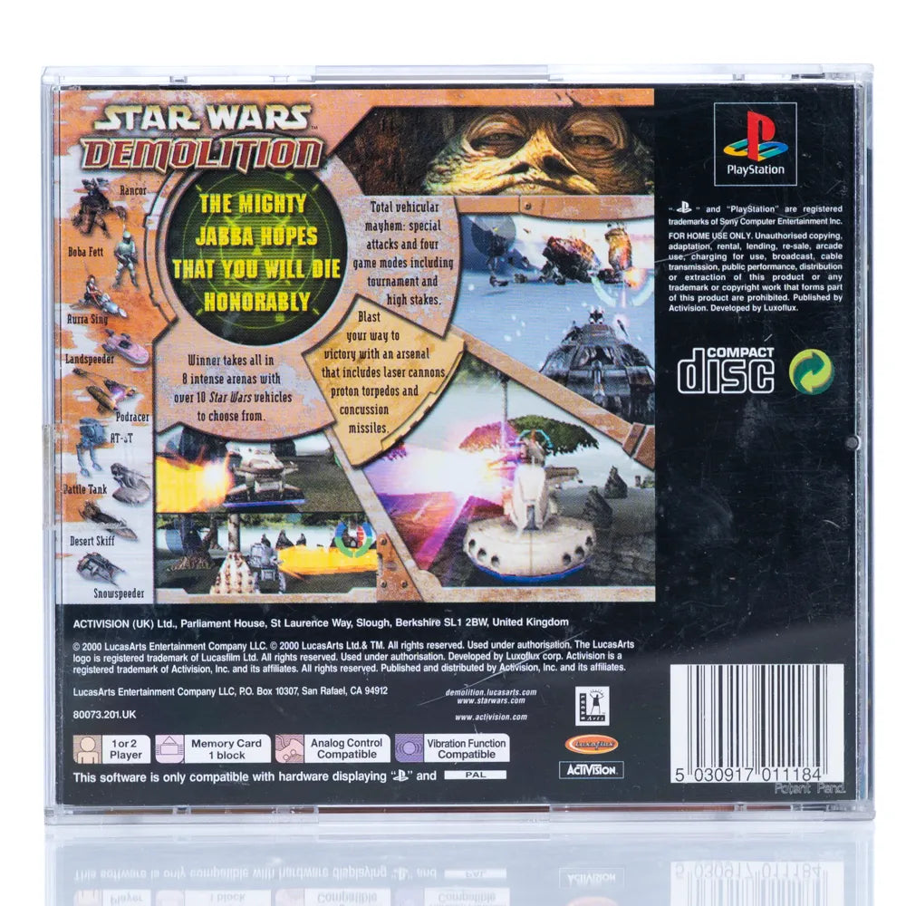 Star Wars: Demolition - PS1 spill - Retrospillkongen