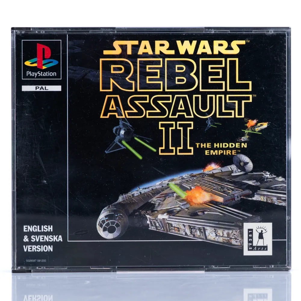 Star Wars: Rebel Assault II: The Hidden Empire - PS1 spill - Retrospillkongen