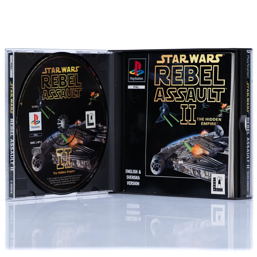 Star Wars: Rebel Assault II: The Hidden Empire - PS1 spill - Retrospillkongen