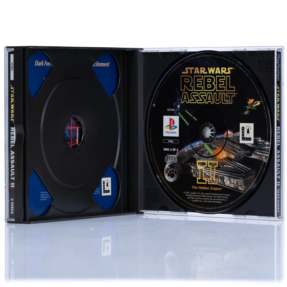 Star Wars: Rebel Assault II: The Hidden Empire - PS1 spill - Retrospillkongen