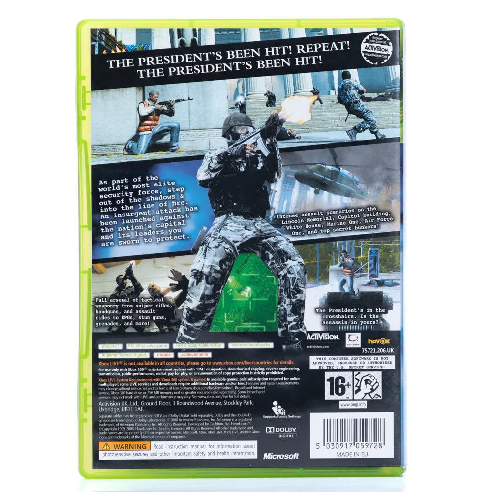 Secret Service - Xbox 360 spill - Retrospillkongen
