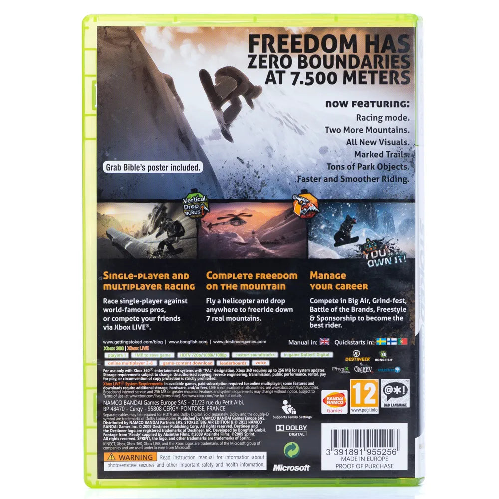 Stoked: Big Air Edition - Xbox 360 spill - Retrospillkongen