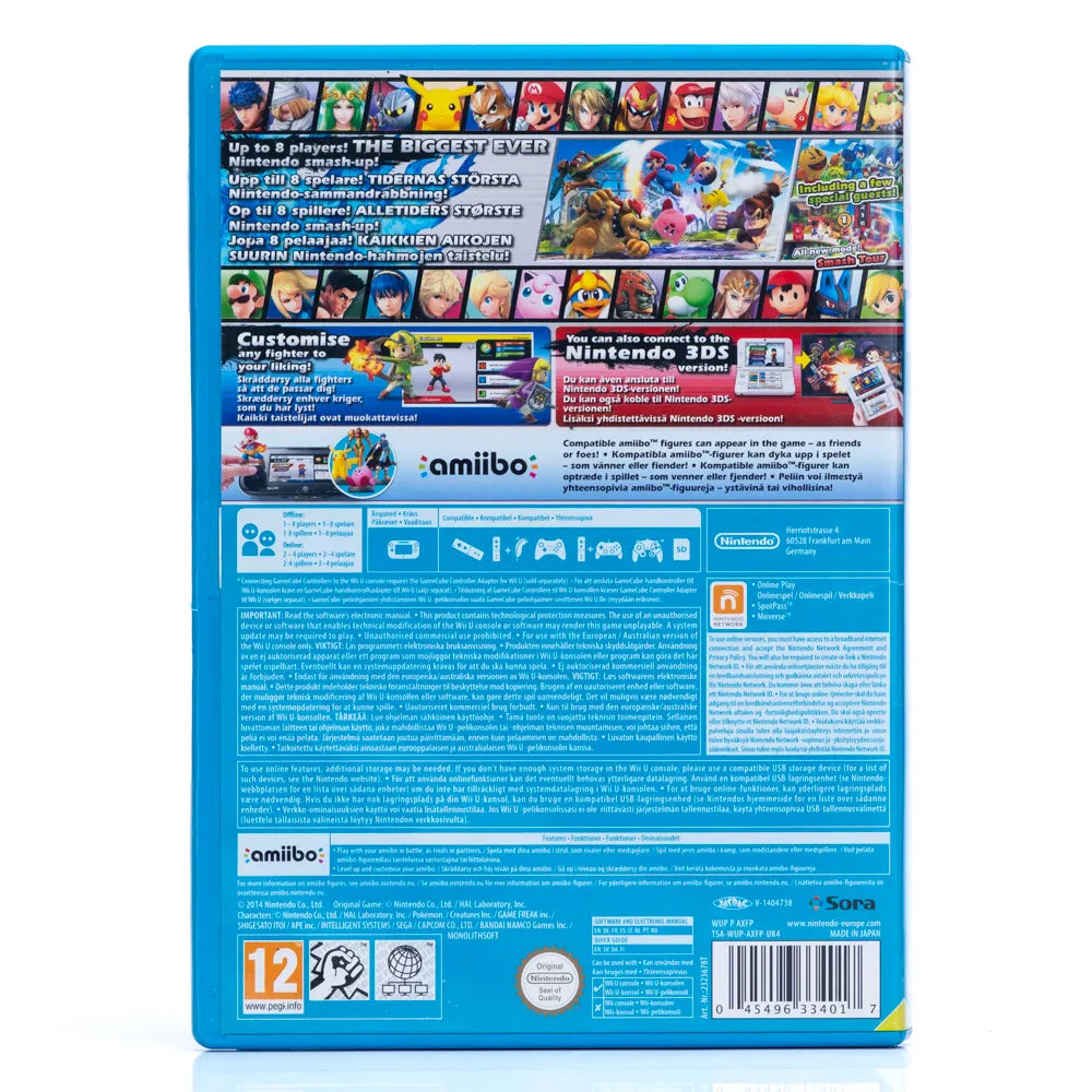 Super Smash Bros for Wii U - Wii U spill - Retrospillkongen