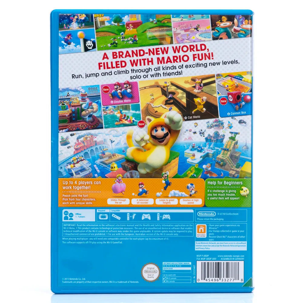 Super Mario 3D World - Wii U spill - Retrospillkongen