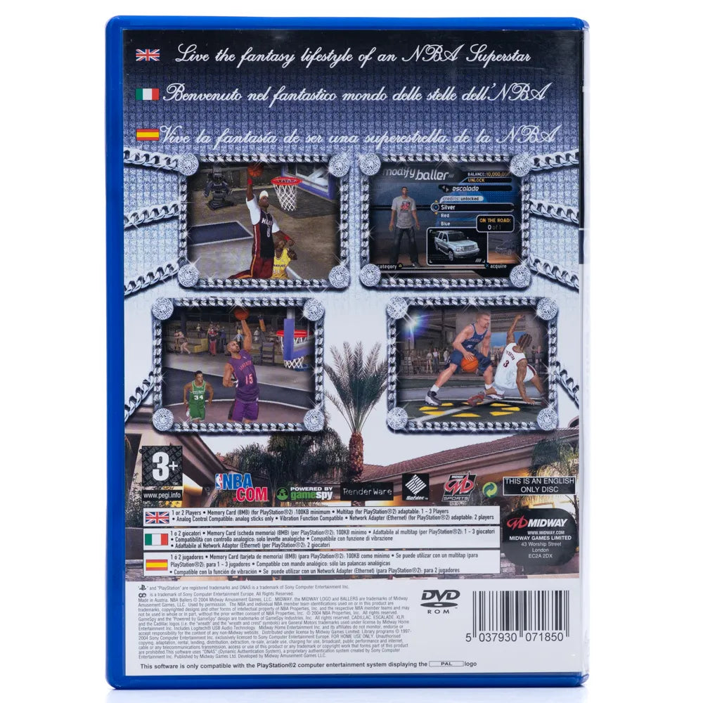 NBA Ballers - PS2 spill