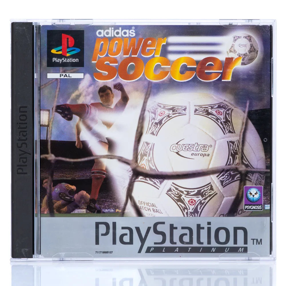 Adidas Power Soccer - PS1 spill - Retrospillkongen