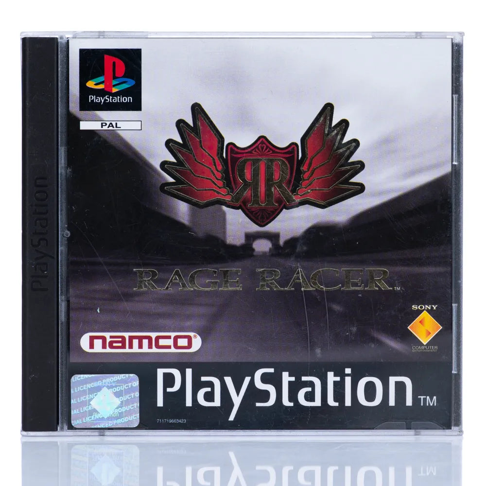 Rage Racer - PS1 spill - Retrospillkongen