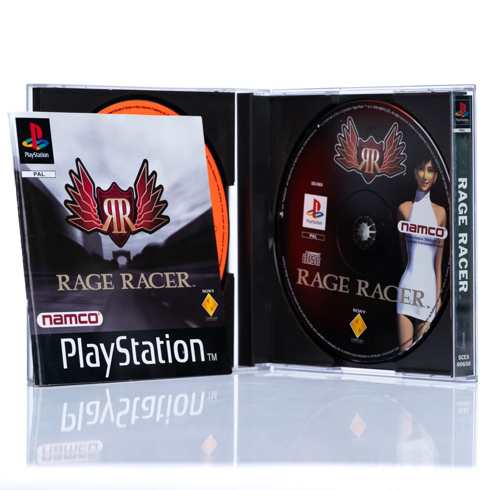 Rage Racer - PS1 spill - Retrospillkongen
