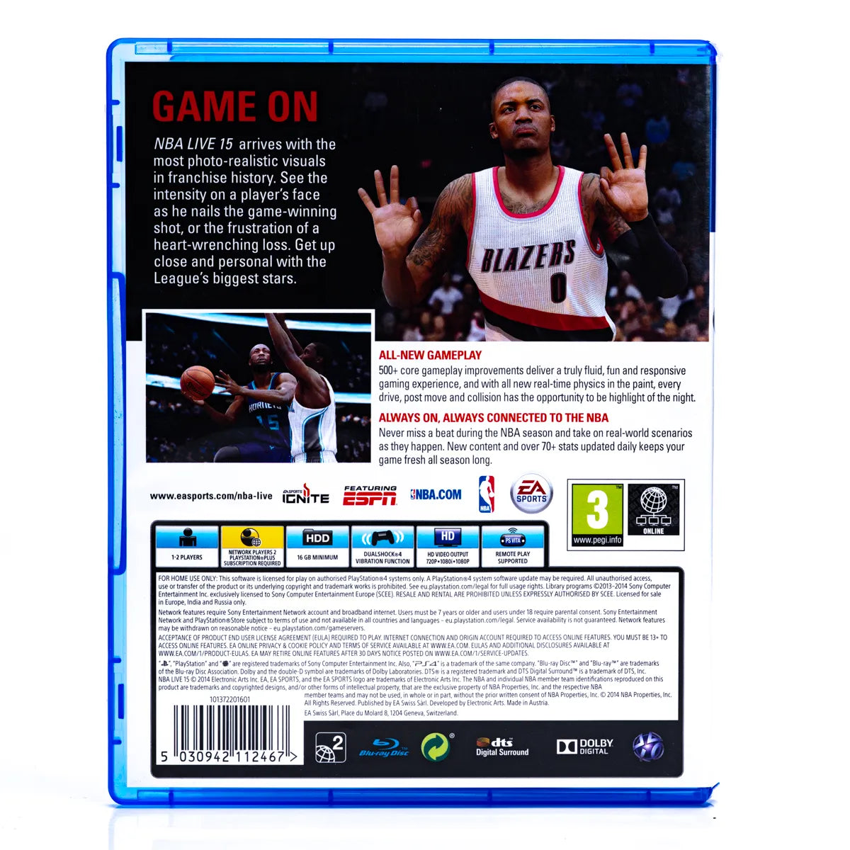 NBA Live 15 - PS4 Spill - Retrospillkongen