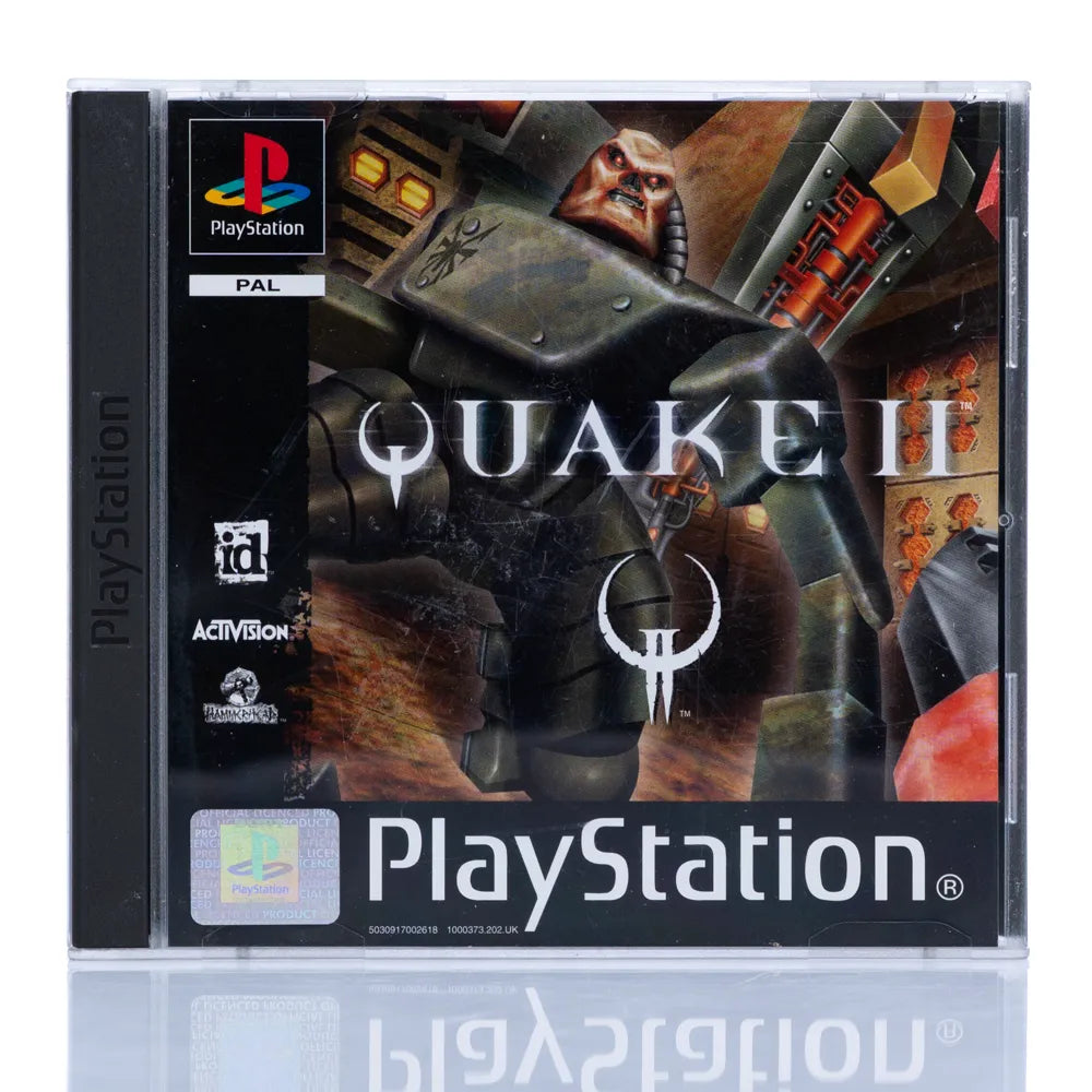 Quake II - PS1 spill - Retrospillkongen