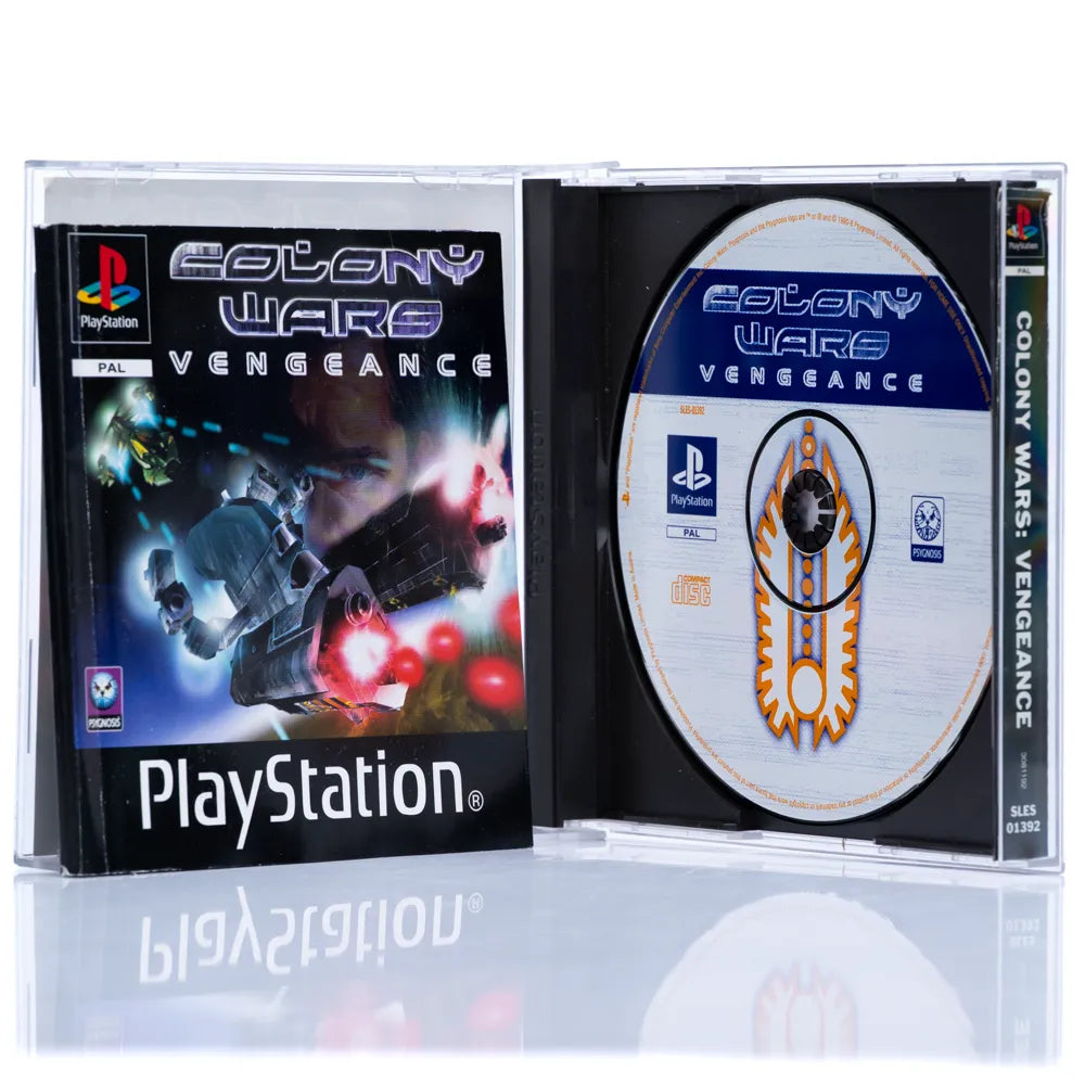 Colony Wars: Vengeance - PS1 spill - Retrospillkongen