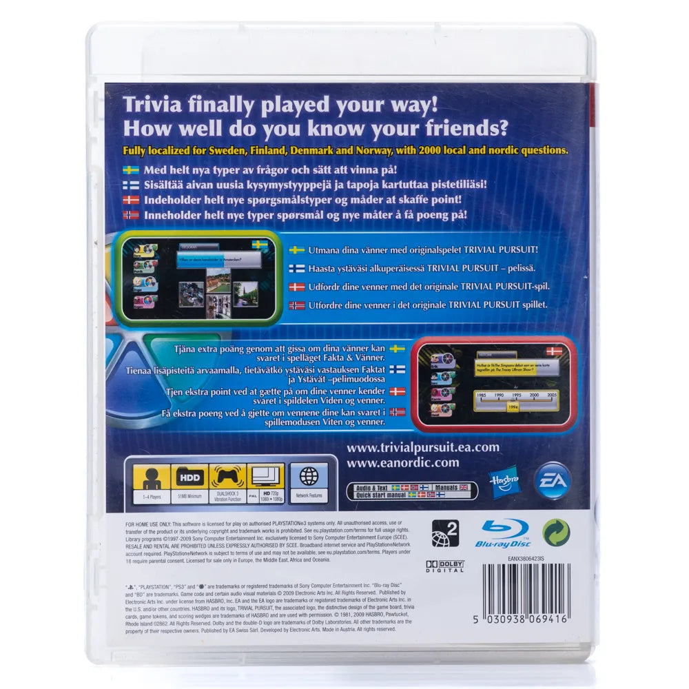 Trivial Pursuit - PS3 spill