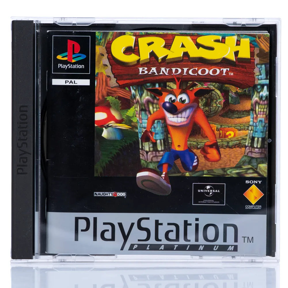 Crash Bandicoot - PS1 spill - Retrospillkongen