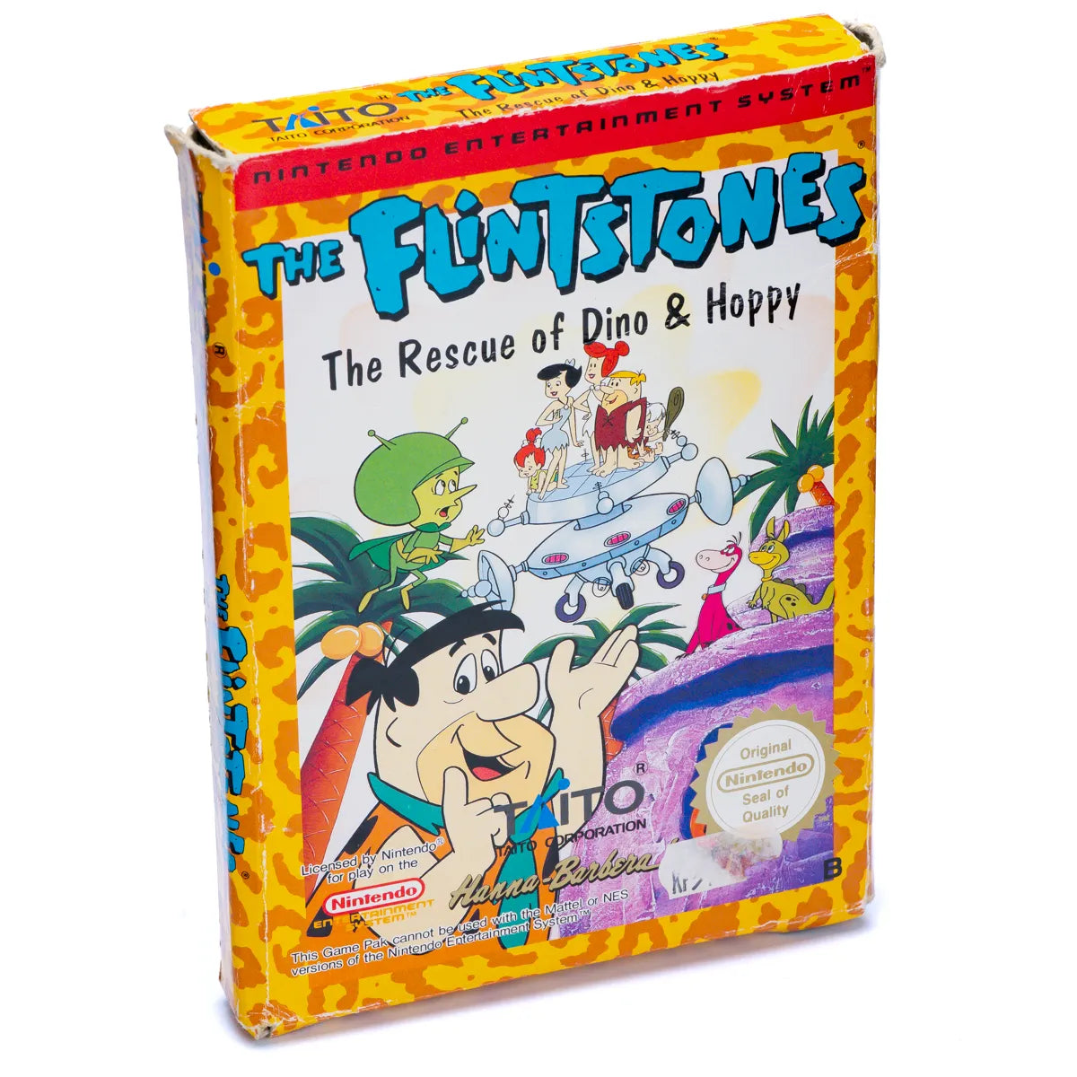 The Flintstones: The Rescue of Dino & Hoppy - NES spill (I Eske) - Retrospillkongen