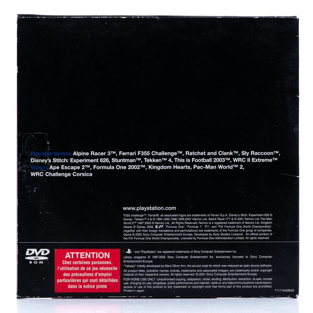 PlayStation 2 Demo Disc (PBPX-95514) - PS2 spill