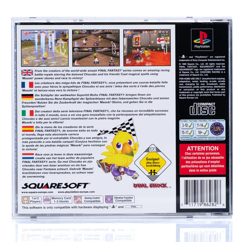 Chocobo Racing - PS1 spill - Retrospillkongen