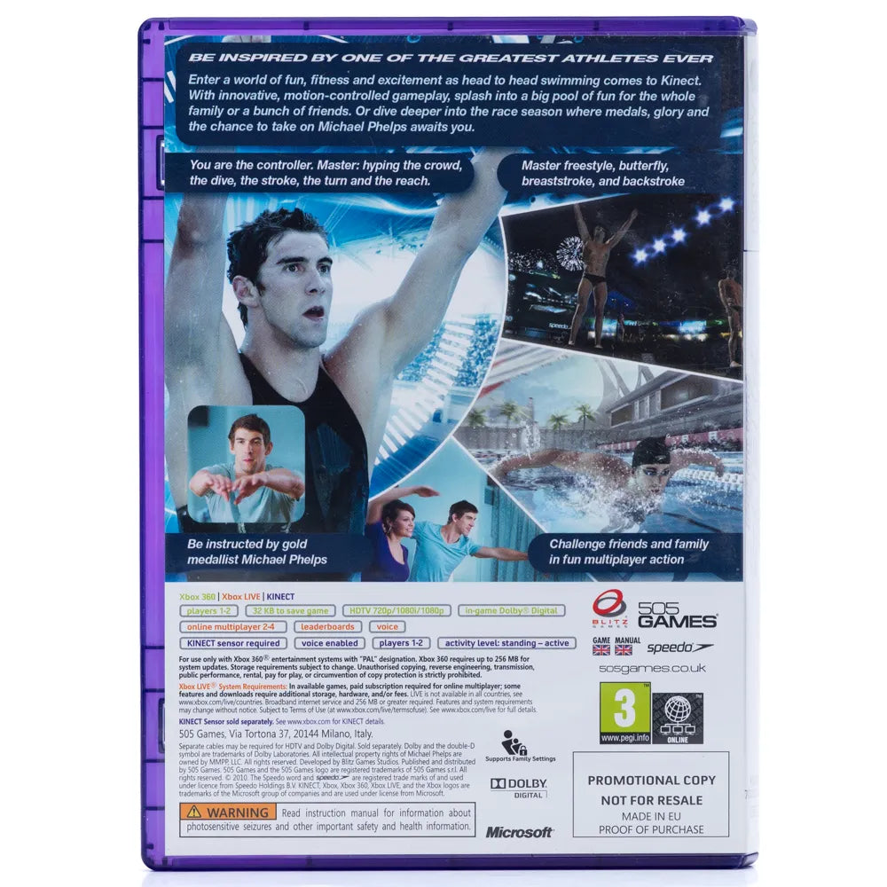 Michael Phelps: Push the Limit - Xbox 360 spill