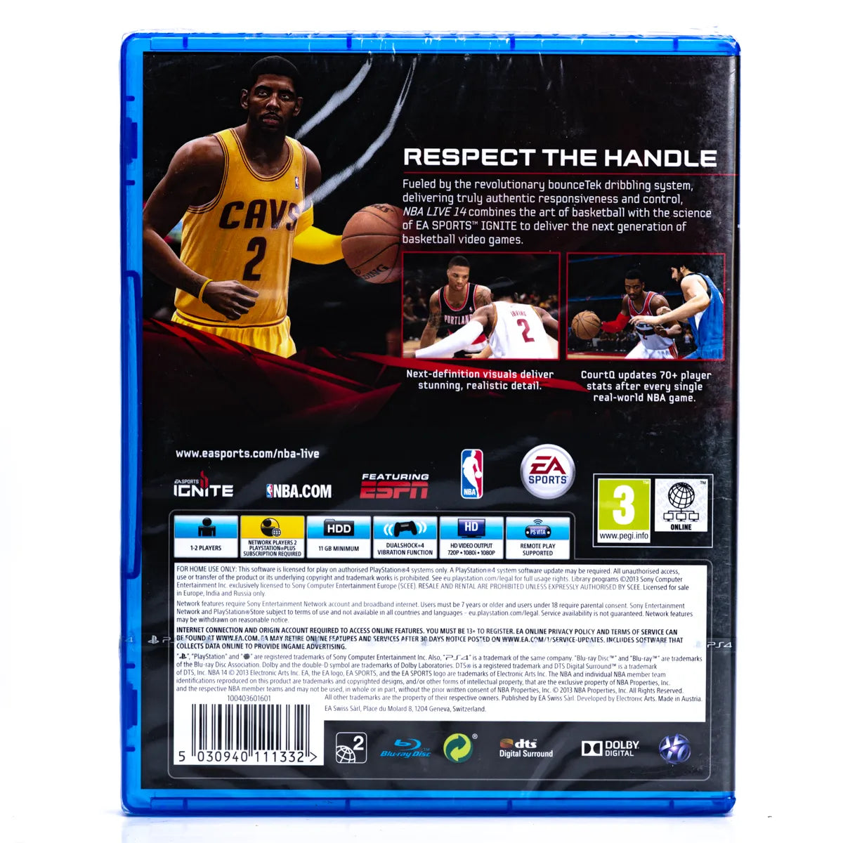 NBA Live 14- PS4 Spill (Forseglet) - Retrospillkongen