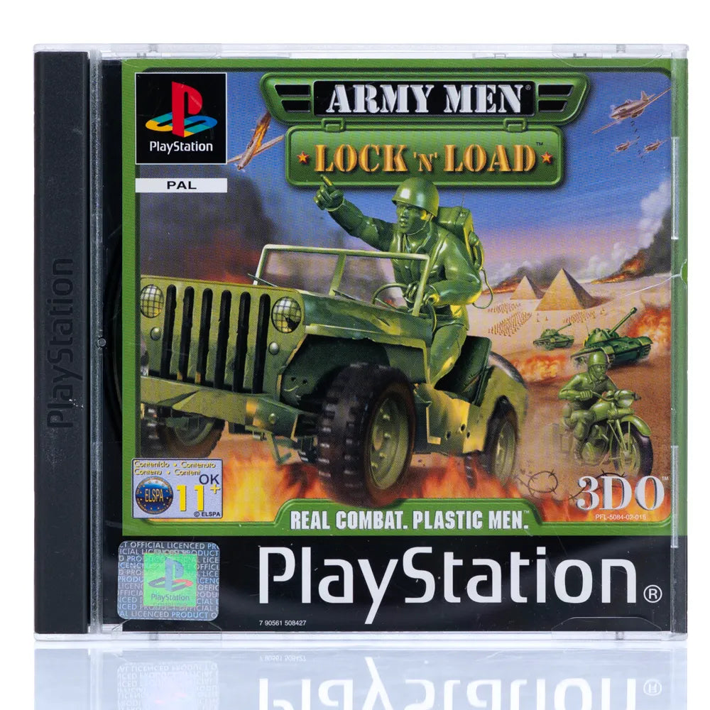 Army Men: Lock n Load - PS1 spill - Retrospillkongen