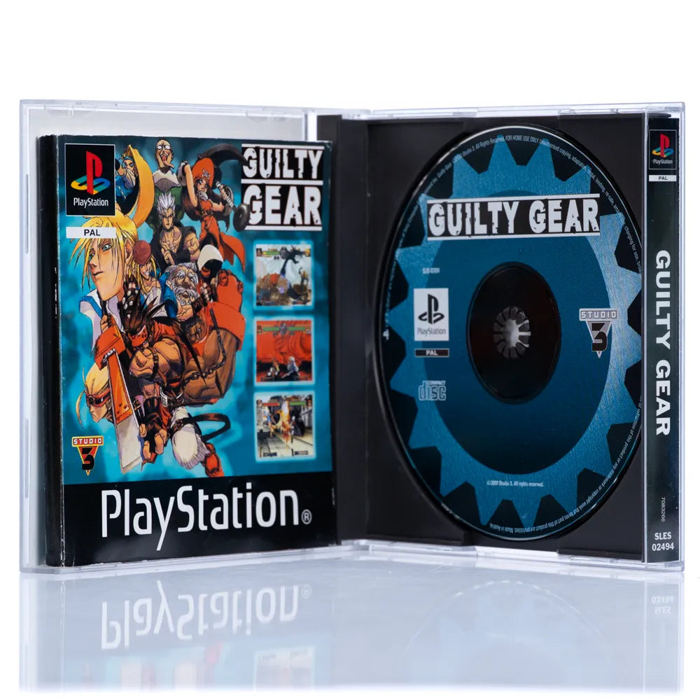 Guilty Gear - PS1 spill - Retrospillkongen
